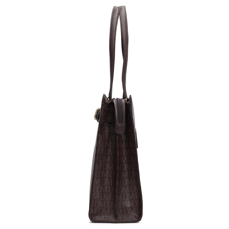 Da Milano Date Siena Monogram Leather Shoulder Bag - Date for Women | Best Price UAE